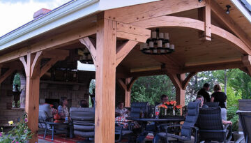 Brewster Timber Frame Outdoor Living Spaces