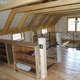 Timber Frame Cabin in Rustic, Colorado.