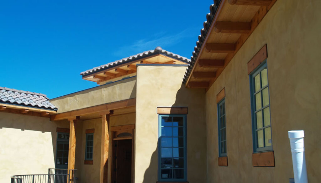 Timber Frame Home in Lyons, Colorado.