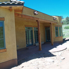 Timber Frame Home in Lyons, Colorado