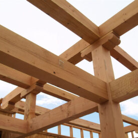 Timber Frame Home in Lyons, Colorado