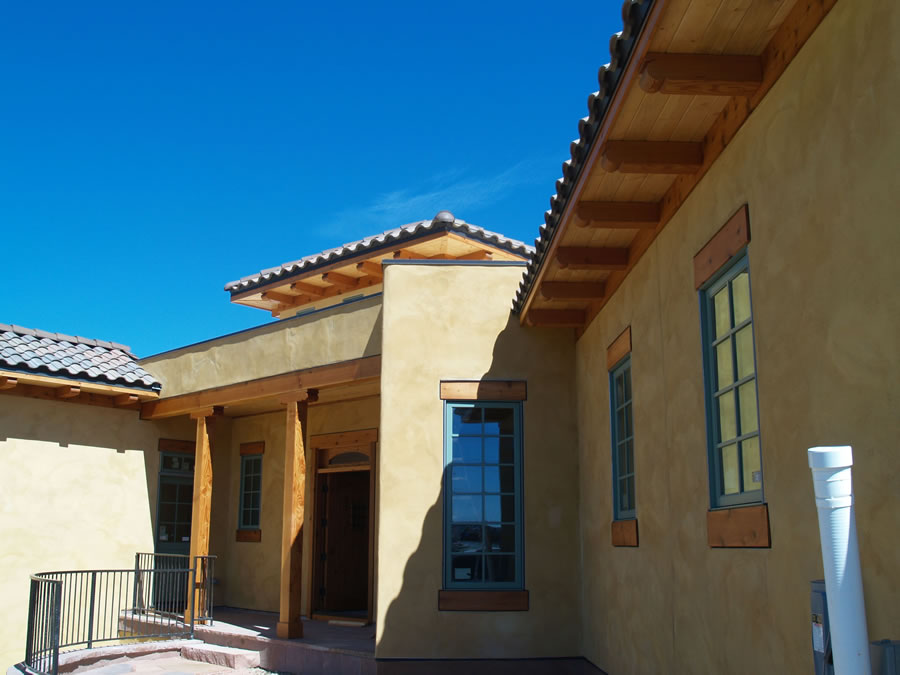 Timber Frame Home in Lyons, Colorado.