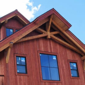 Timber Frame Home in Steamboat Springs, Colorado