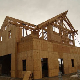 Timber Frame Home in Steamboat Springs, Colorado