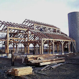 Timber Frame Barn in Lafayette, Colorado