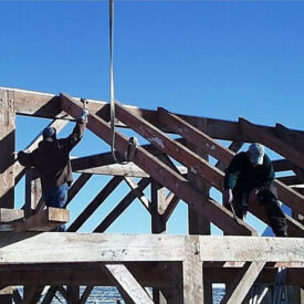 Timber Frame Barn in Lafayette, Colorado