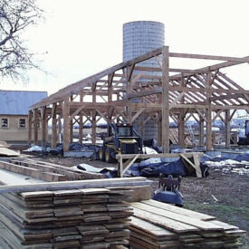 Timber Frame Barn in Lafayette, Colorado