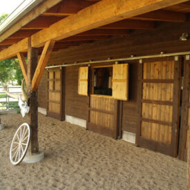 Timber Frame Barn in Lafayette, Colorado