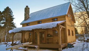 Timber-frame homes can be cost-effective