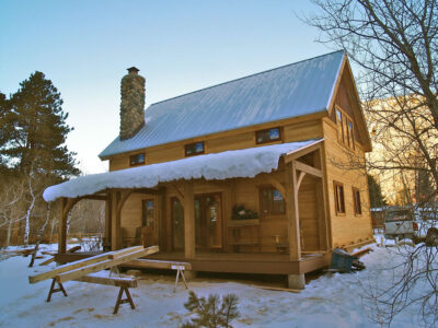 Timber-frame homes can be cost-effective